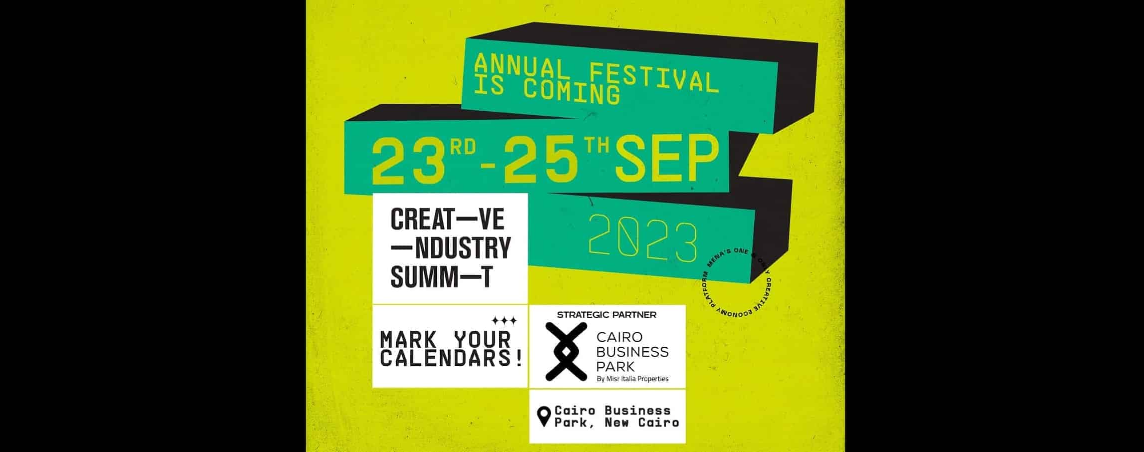 Cairo to host Creative Summit’s 2023 Annual Festival in September